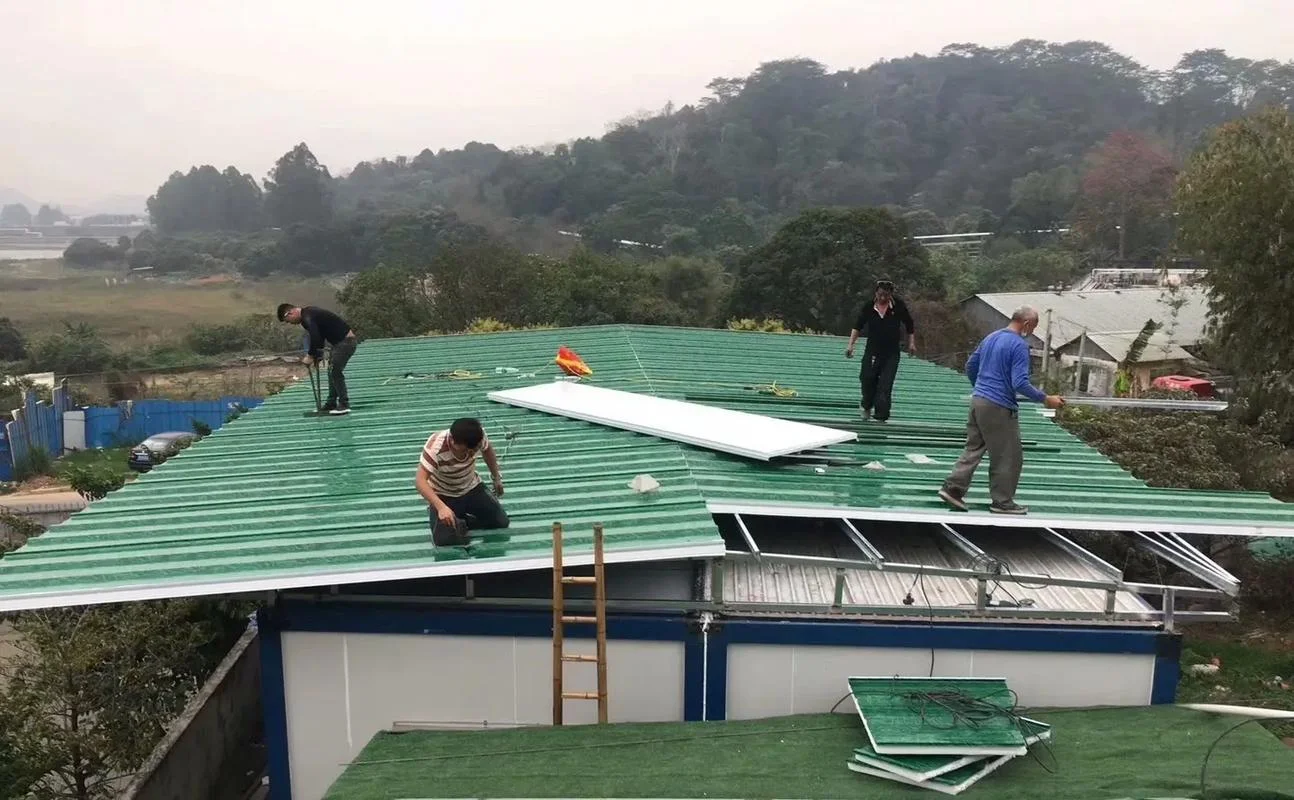 铁皮棚多少钱一平方_1