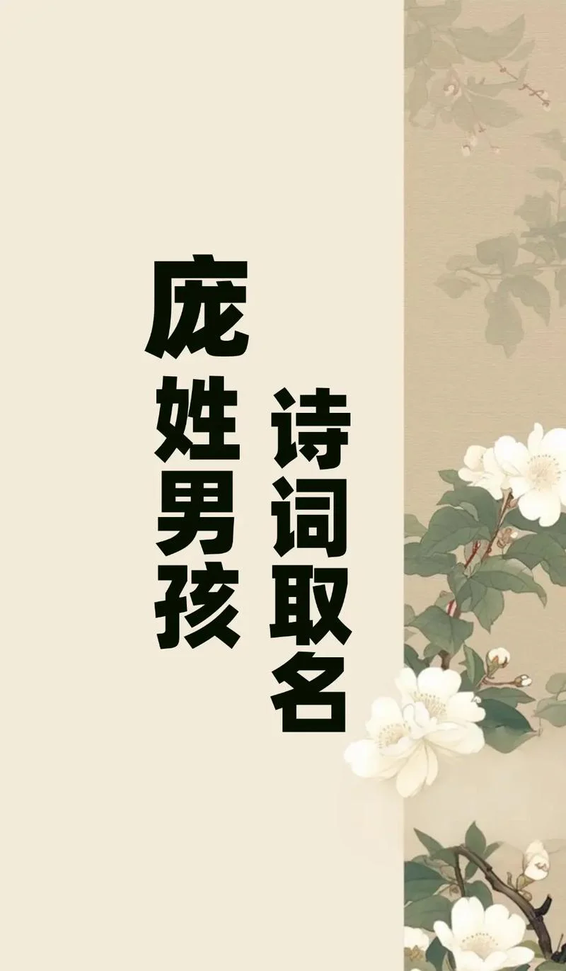 庞姓女孩起名霸气十足_1