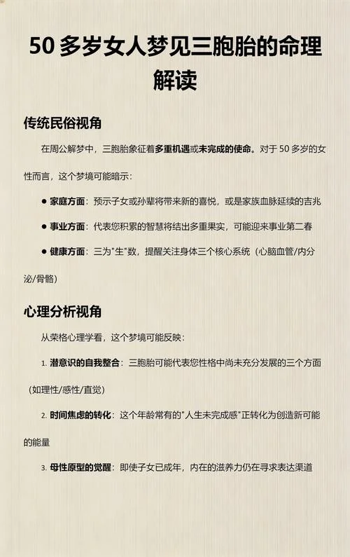 梦见自己生三胞胎_2