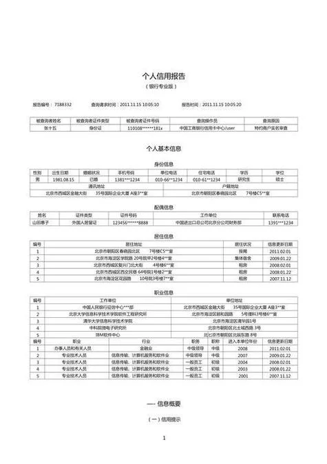 个人征信在哪儿查-个人征信可查