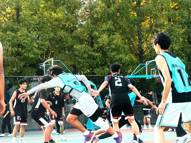 日本大学生篮球课_1