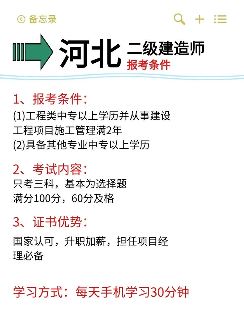 请问二建考试需要些什么条件_2