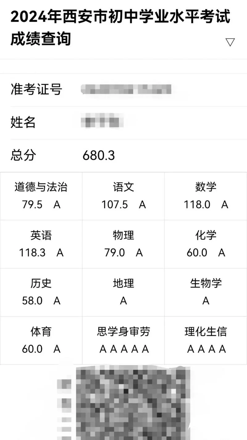 杨英豪中考成绩_2