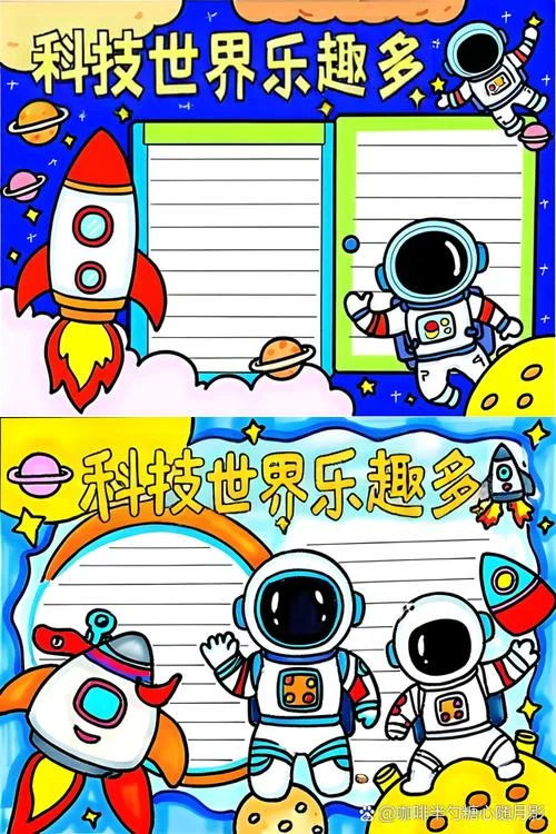 科技知识手抄报二年级_1