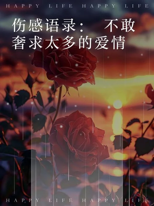 人生感悟的句子 爱情 伤感_1