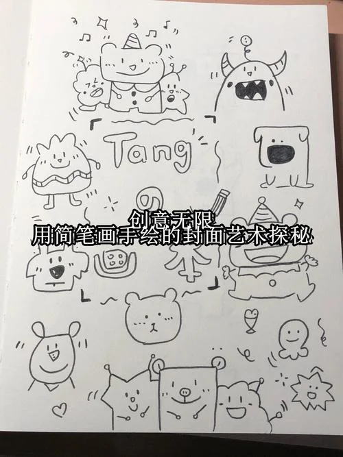 装饰封面的简笔画图片_1