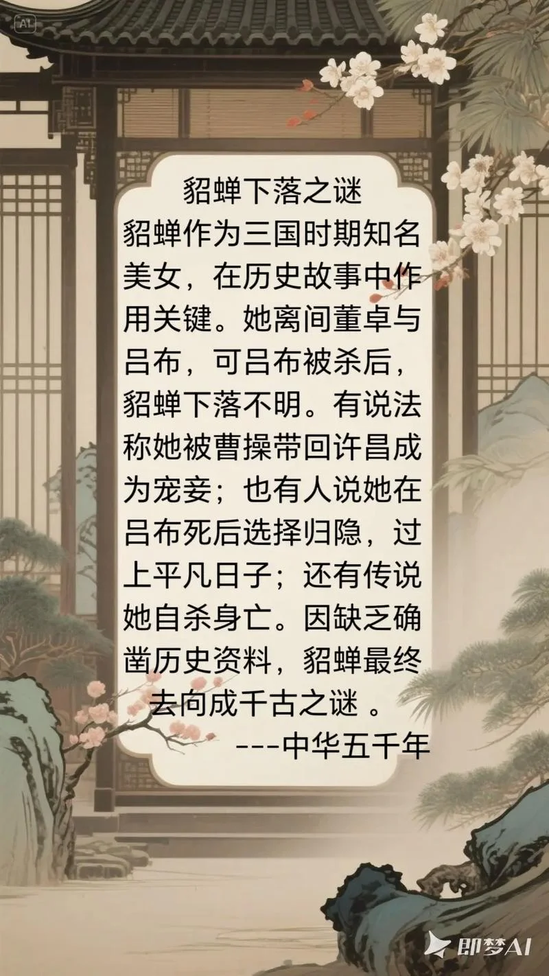 历史上真实有貂蝉吗_1