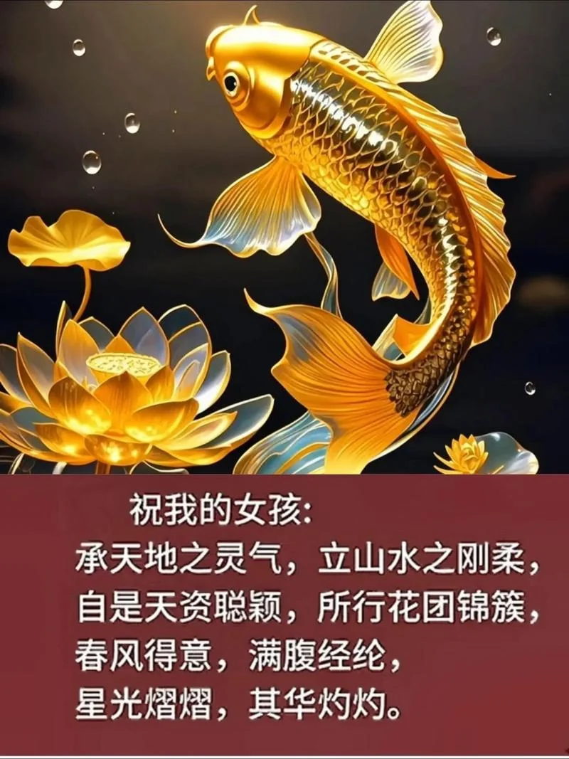 锦鲤的寓意文案_2