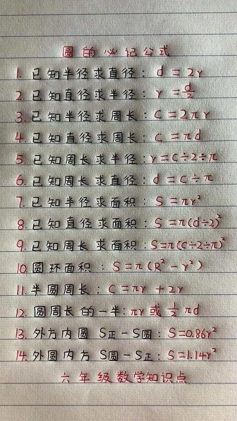 圆的周长公式怎么读-圆的周长公式读音