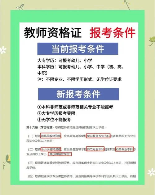 教师考试报考资格_2