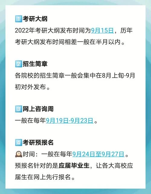2022考研时间推迟了吗-2022考研时间