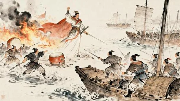 赤壁之战的背景怎么画_1