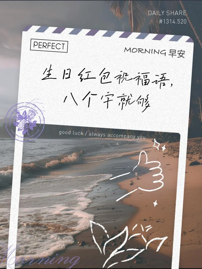 抖音生日发红包祝福语-抖音生日发红包祝福