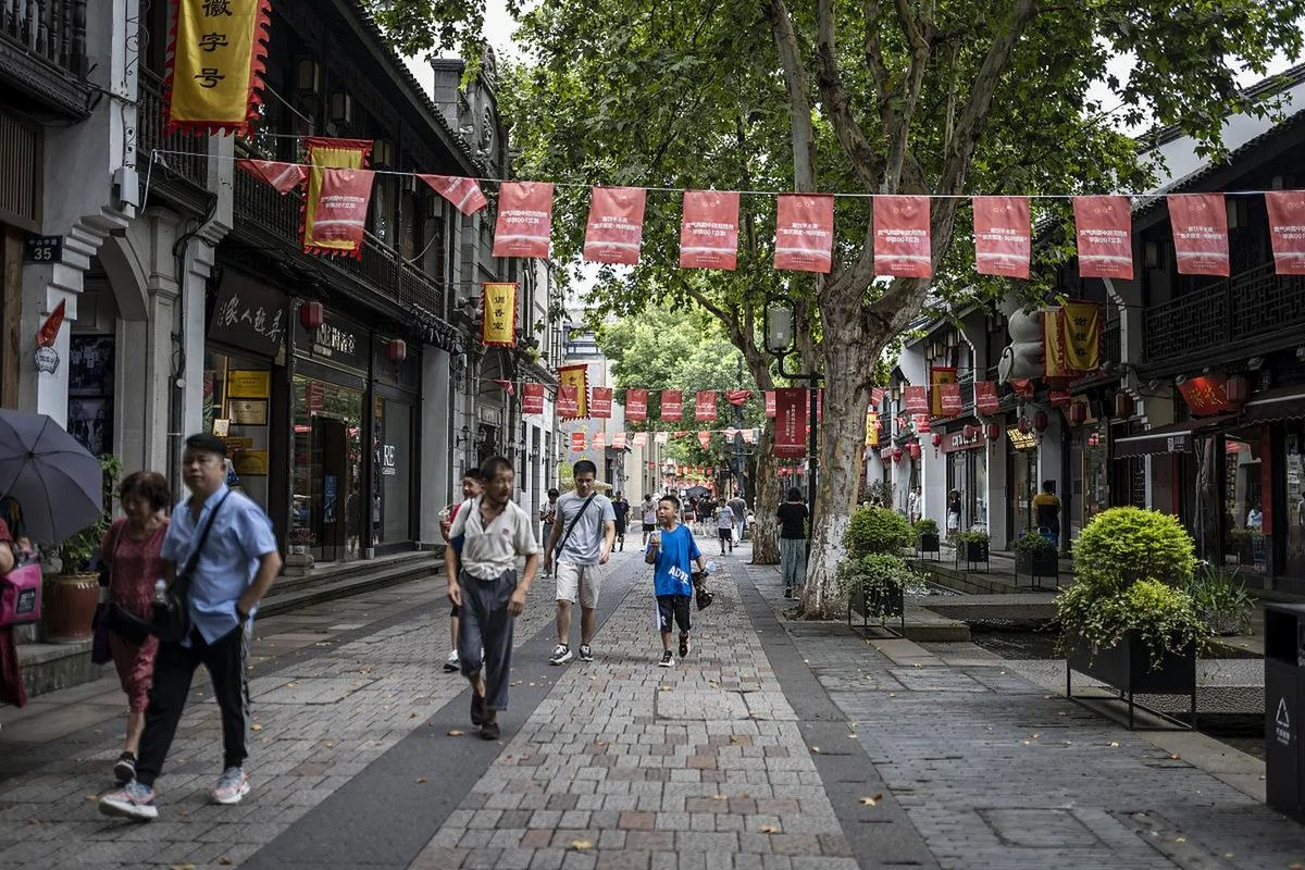 杭州旅游景点街景图_1
