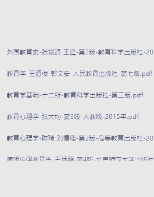 311教育学考研大纲变动-311教育学考研大纲变化
