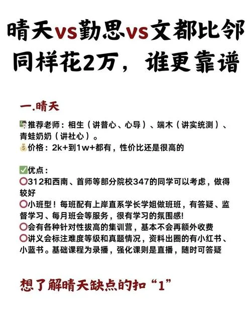 勤思心理学考研班价格_2