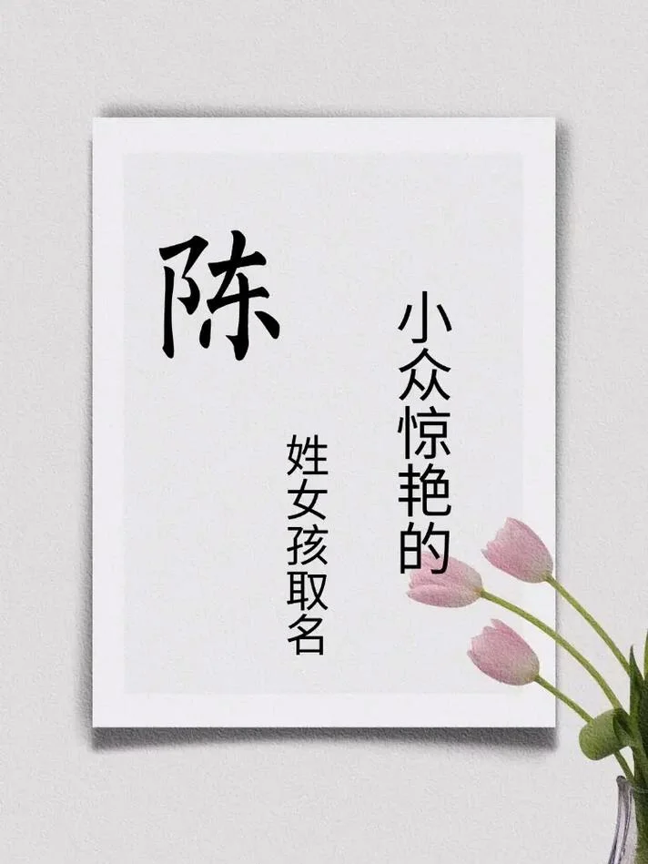 我姓陈下一句配什么_1