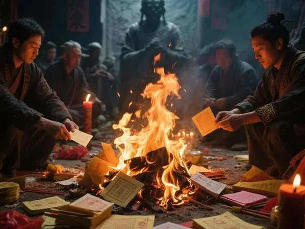 梦到别人让我去烧纸_2