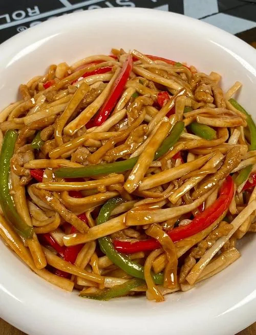 杏鲍菇炒肉片怎么做-杏鲍菇炒肉片做法