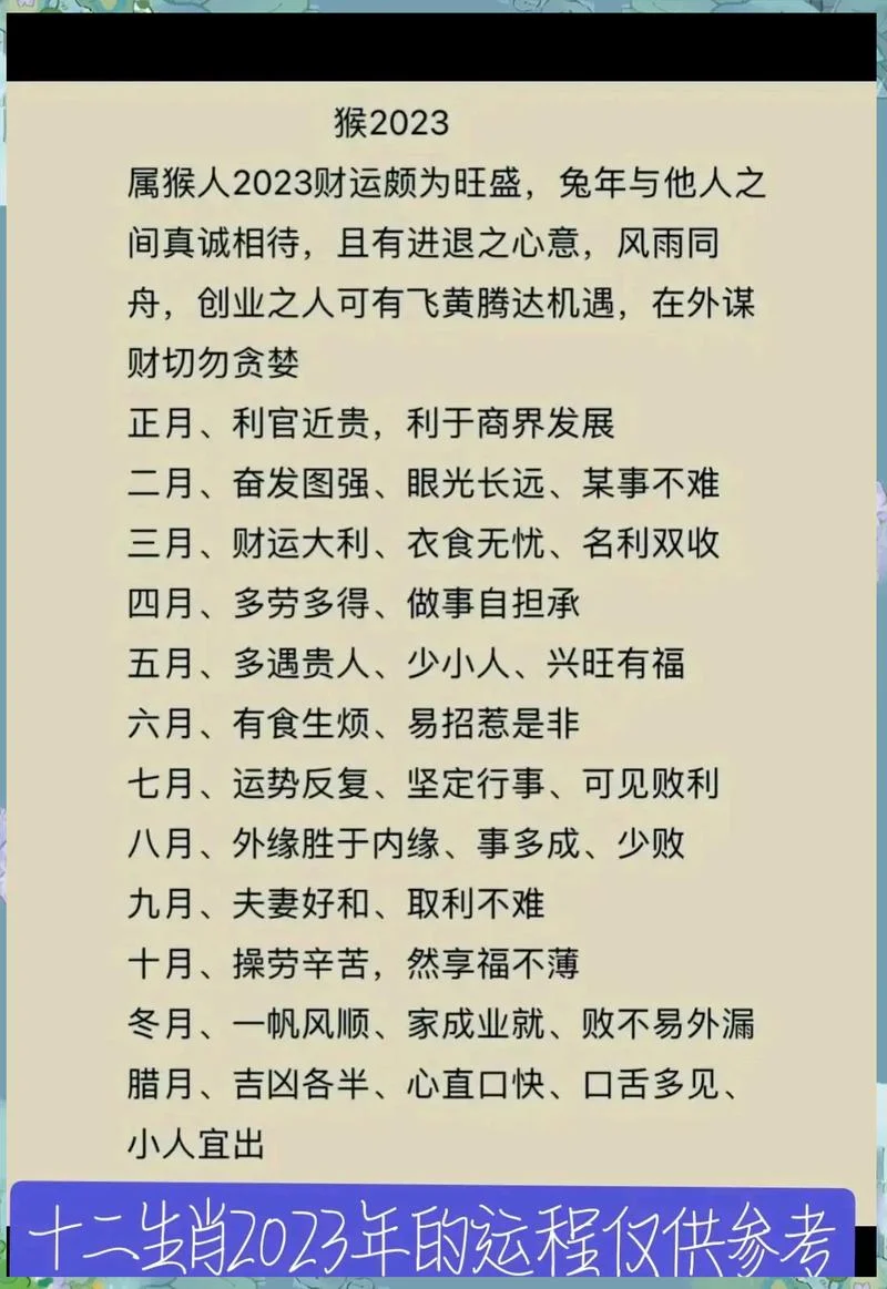 属猴的人在虎年运势-属猴人虎年运势