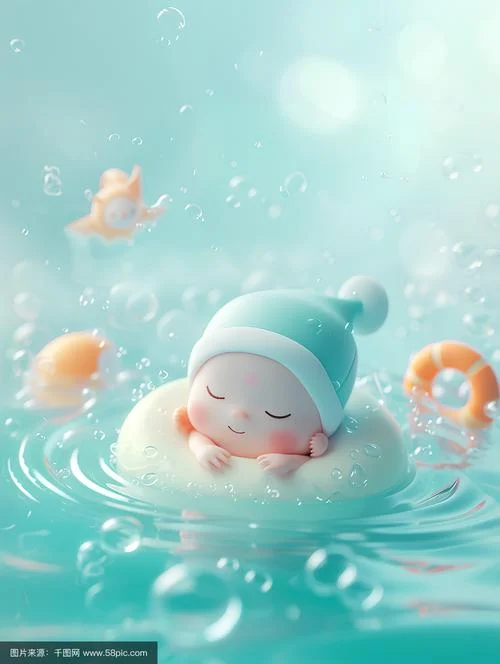 梦见宝宝游泳-