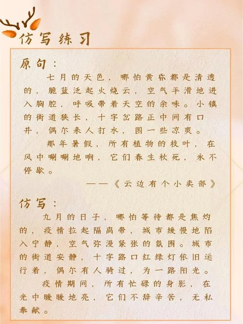 摘抄加仿写加出处_2