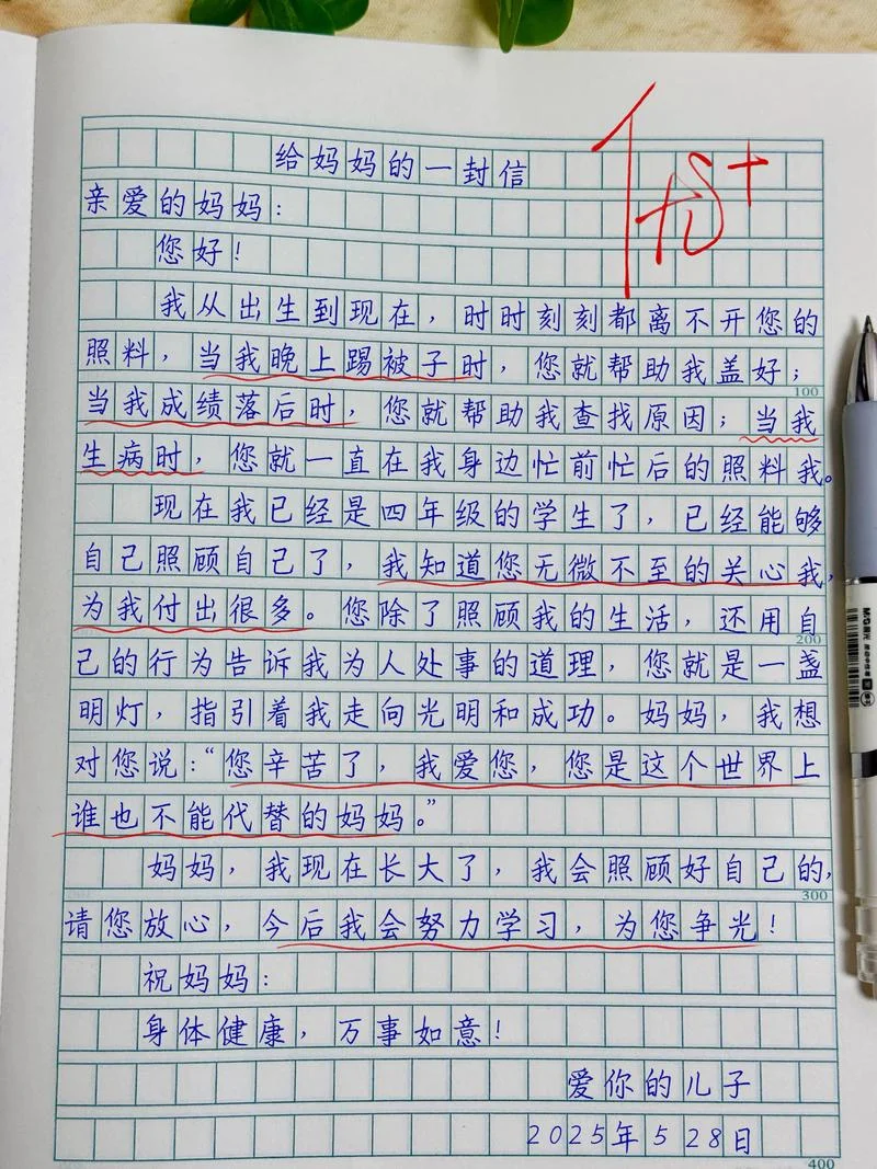 母亲对儿子的爱怎么写_1