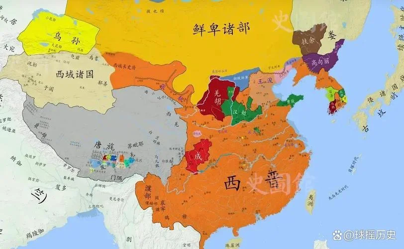 西晋地图多少千米_2