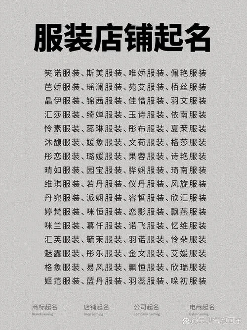 网店大码女装起名_2