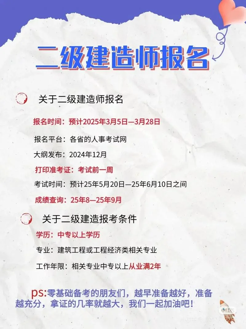 河北二建建造师报名-河北二建建造师报考