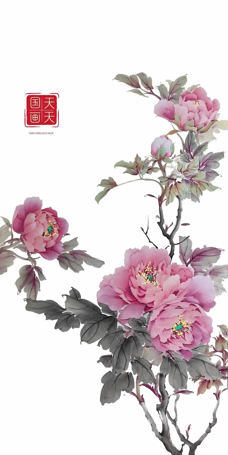 国花牡丹怎么画_1