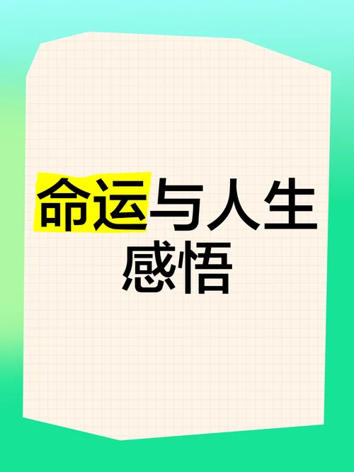 什么是命运感悟_1