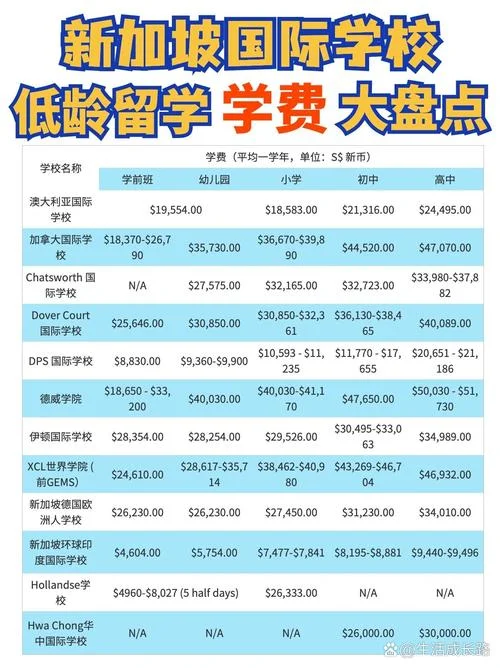 去新加坡留学费用明细_2