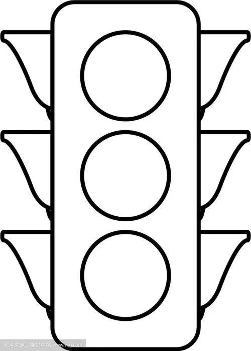 交通灯图片简笔画 图_2