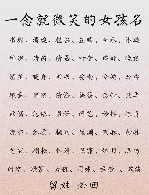 2013年出生女孩起名_1