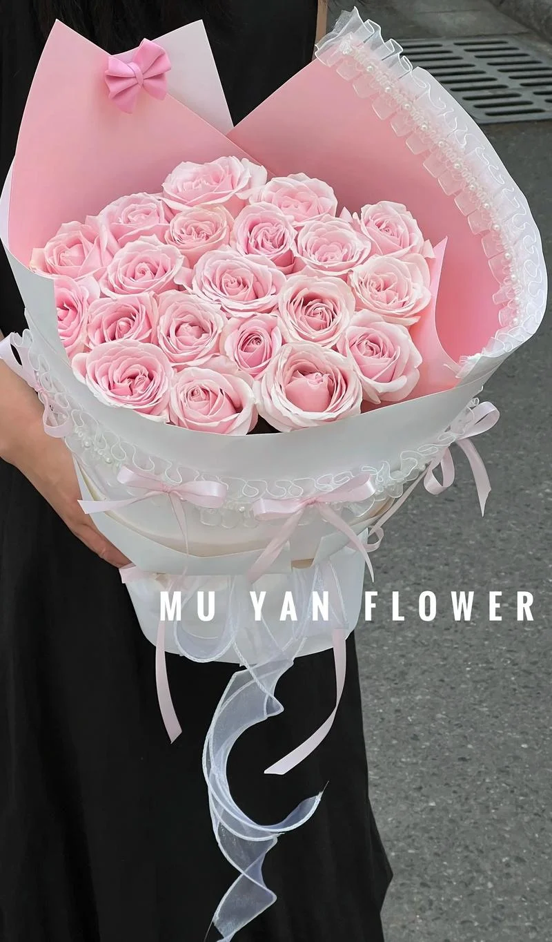 闺蜜生日送什么颜色的花_2