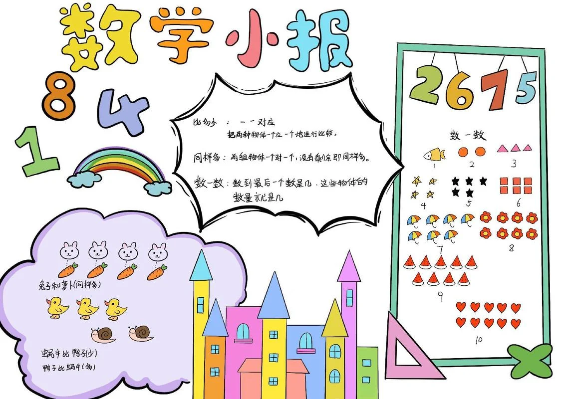 什么是数学小报一年级_1