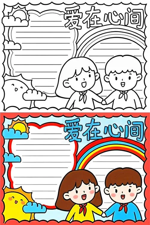 爱的手抄报内容50字_1