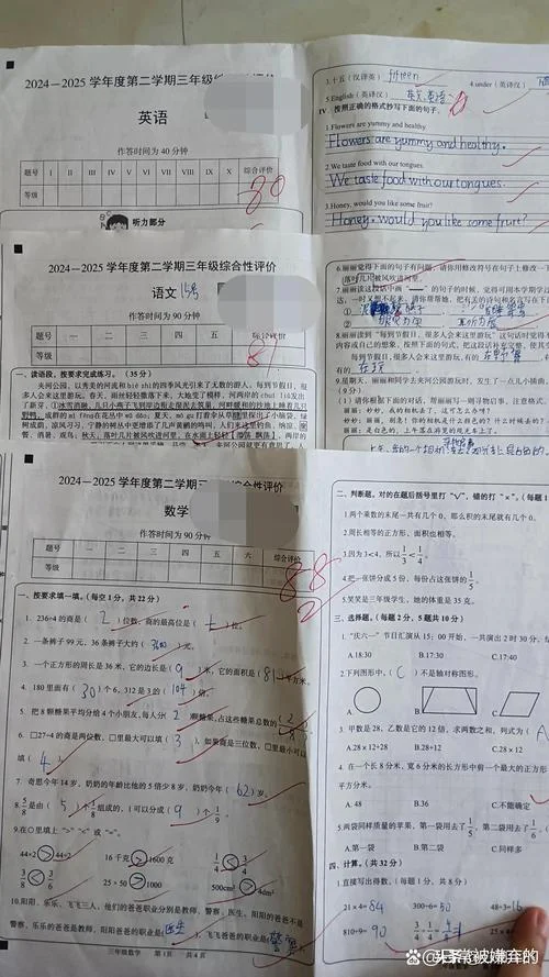 三年级孩子成绩差-三年级成绩差