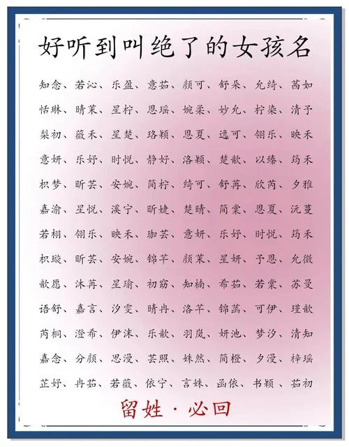 叫什么名字比较好_1