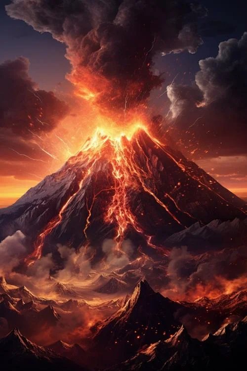 梦到火山岩浆我在逃命-梦到岩浆逃亡