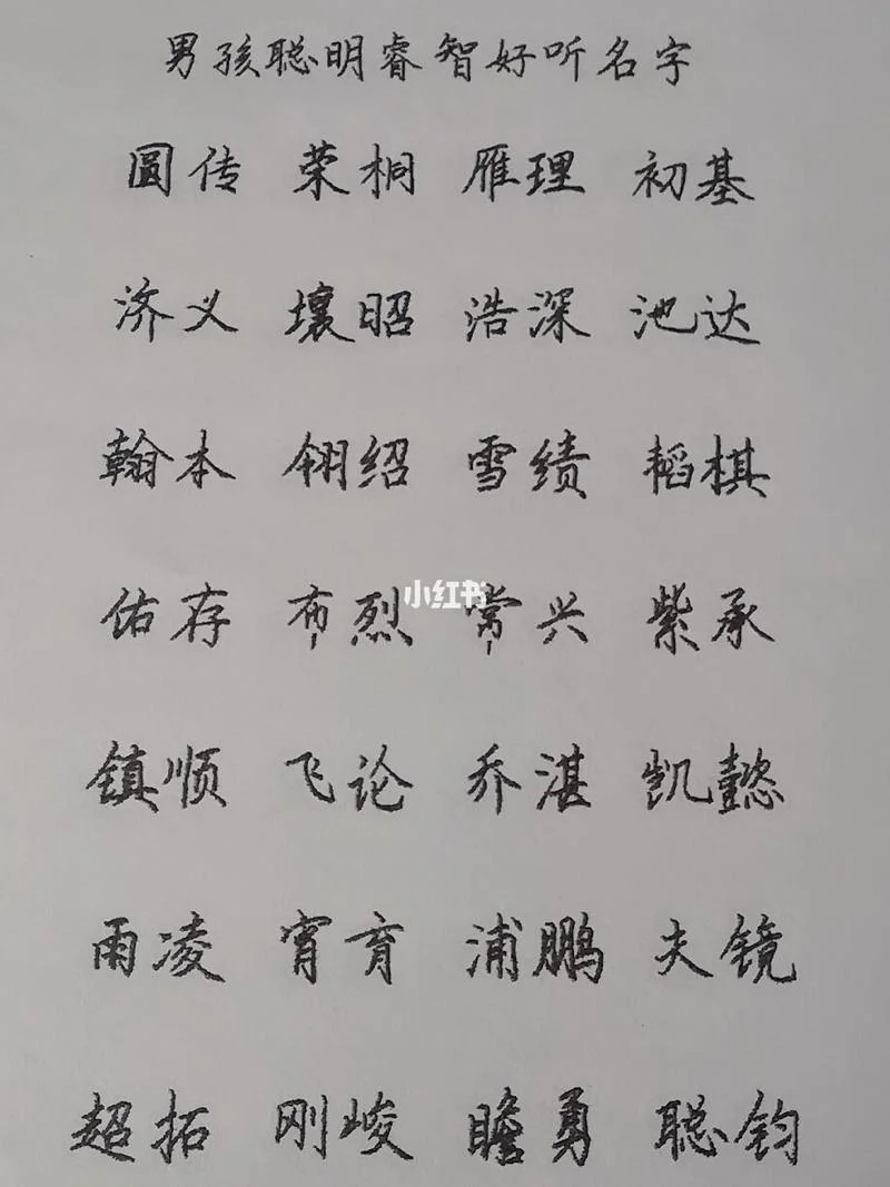 2008年鼠年男孩起名_2