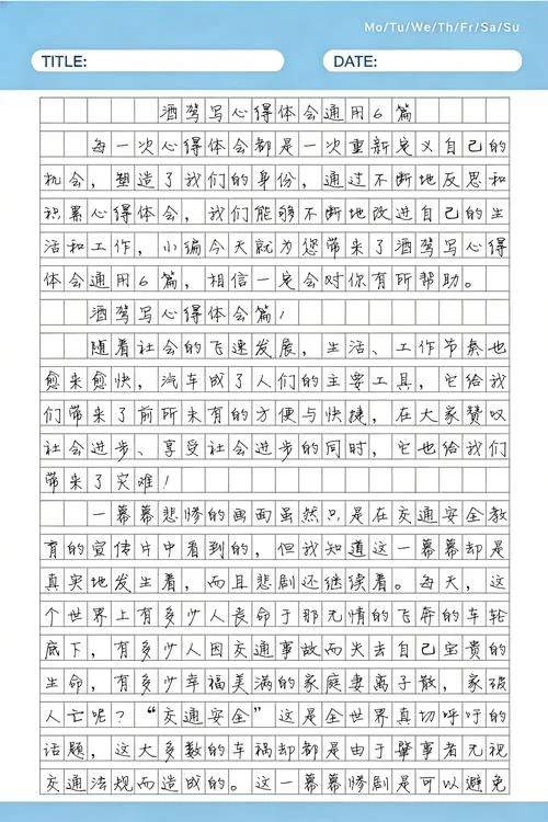 酒驾的危害的心得体会-酒驾危害心得体会