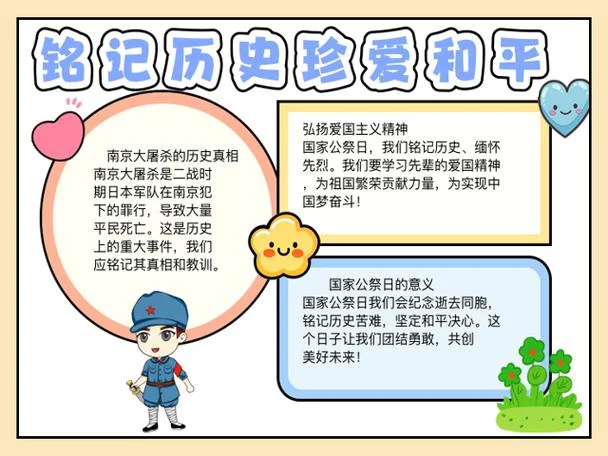 公祭日的手抄报咋做_1