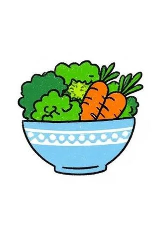 梅干菜图片简笔画_1