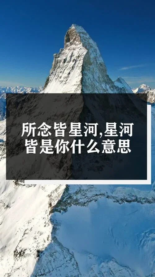 所念皆星河出自哪里_1