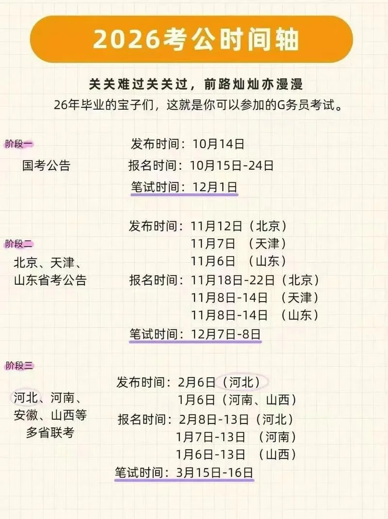 江苏公务员考试报名时间-江苏公考报名期限