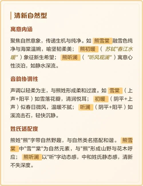熊姓女孩起名洋气_2