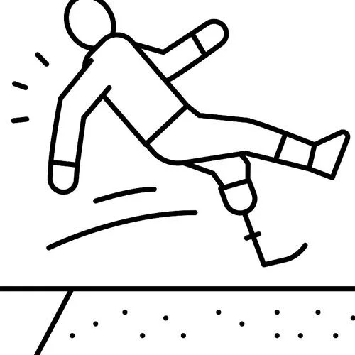 跳远简笔画简笔画图片_2