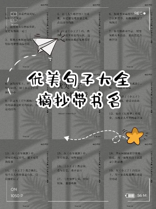 美句摘抄有出处_1